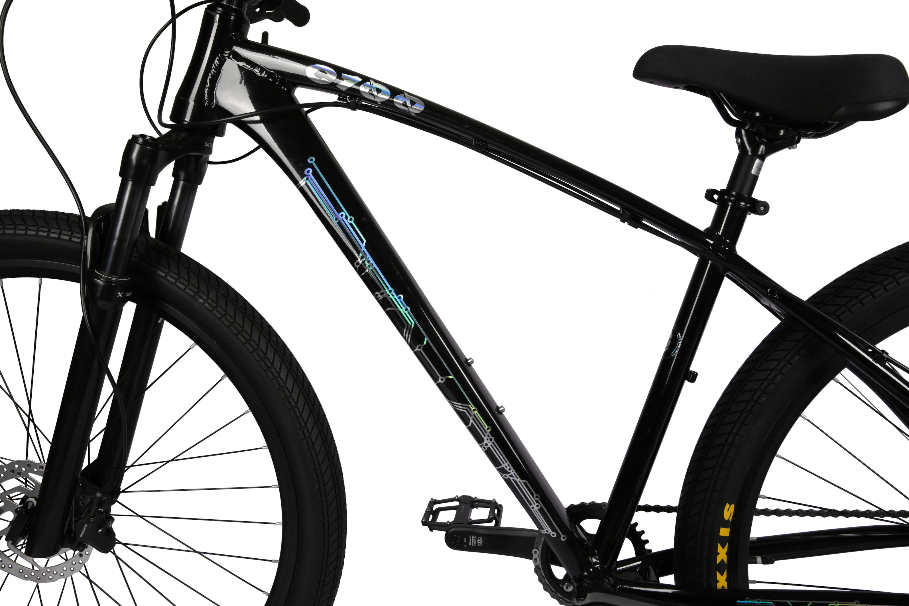 C100 PRO MTB - BLACK/CHROME - Image 4