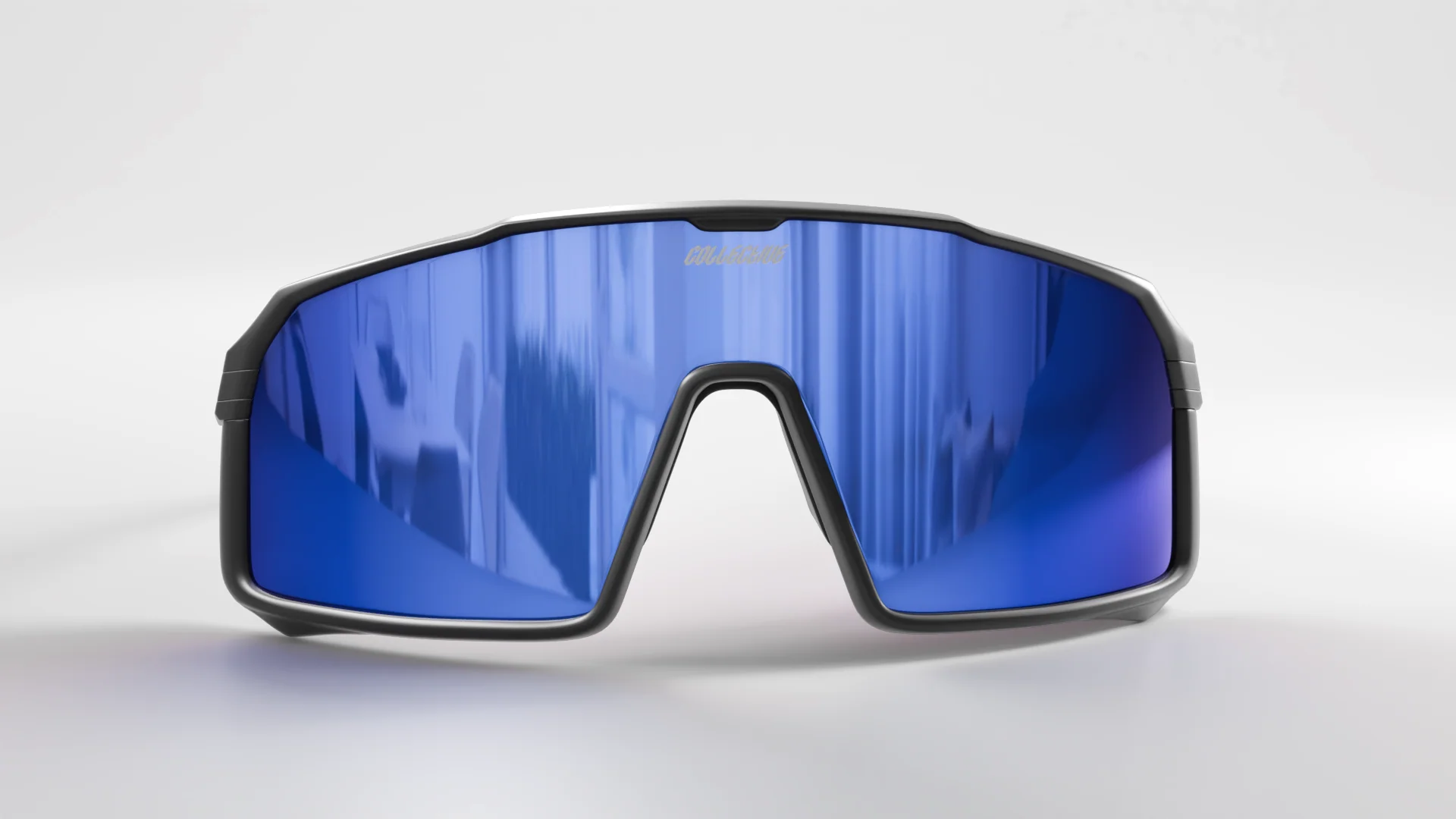 Collective Epsilon Sunglasses - Black/Blue - Image 3