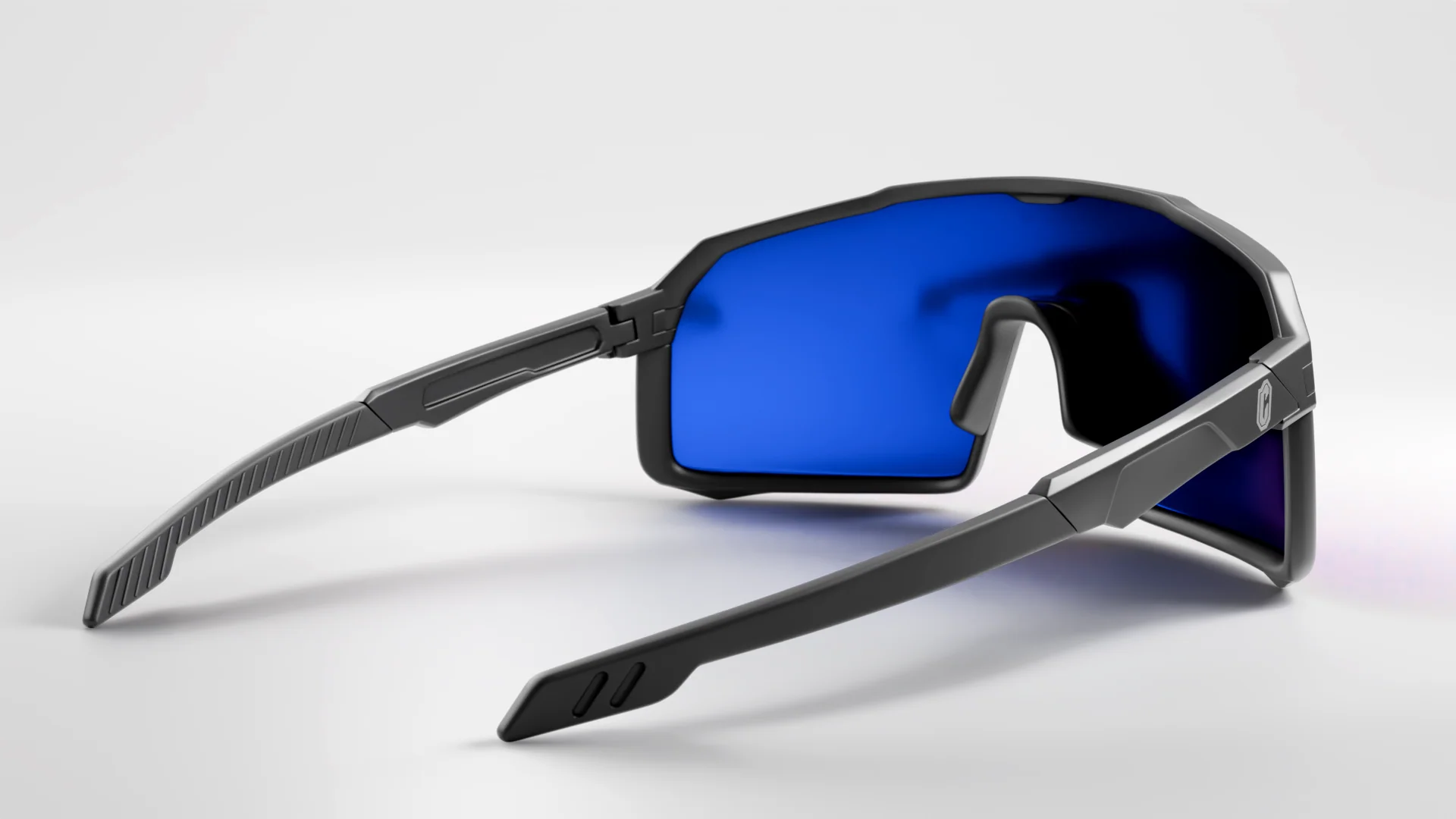Collective Epsilon Sunglasses - Black/Blue - Image 6