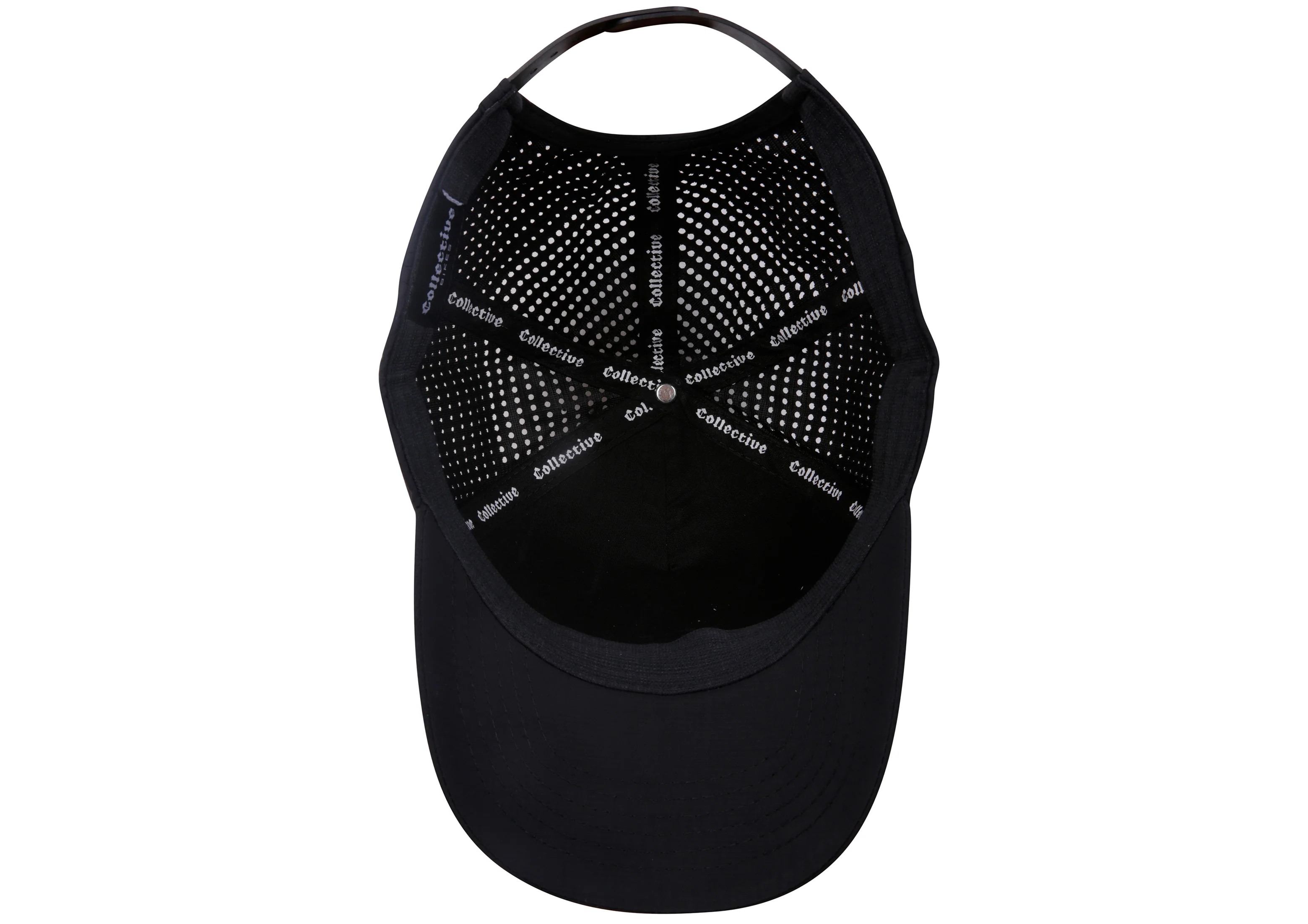 'MONOGRAM' CAP - WHITE/BLACK - Image 4